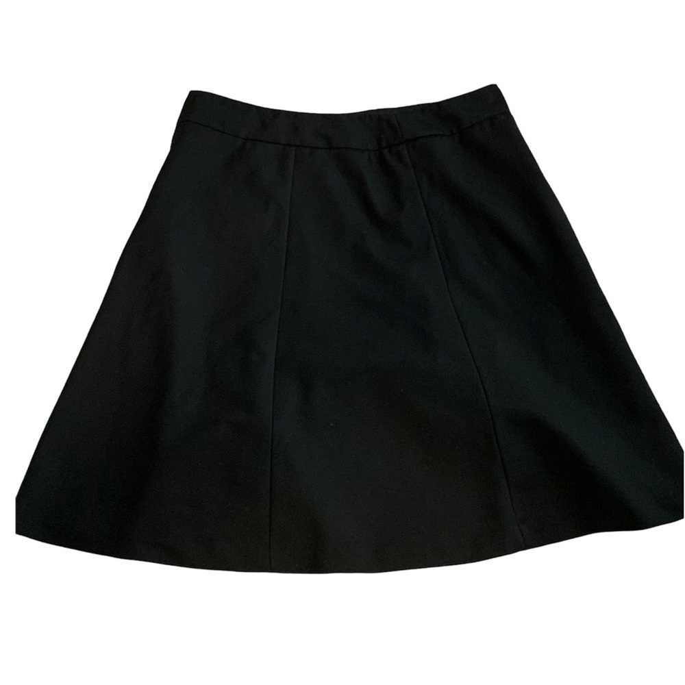 3 for 20! Plus size solid black Merona flare skirt